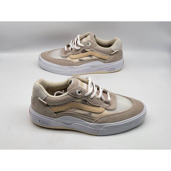 Vans Wayvee PopCush Mens‎ Sand WaffleCup Skateboard Shoes Size 5 - Picture 4 of 9